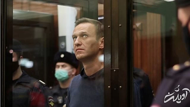 ناوالنی در جلسه اعلام مجازات